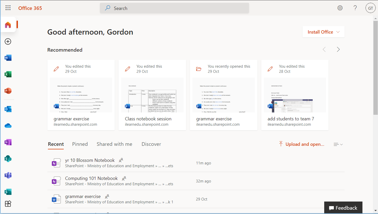 How do I access office 365 apps? Digital Literacy Malta
