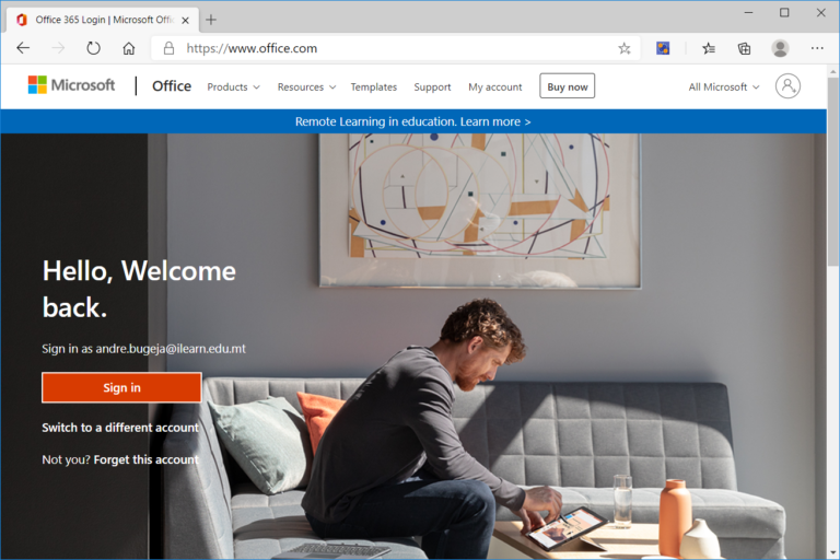 How do I access office 365 apps? Digital Literacy Malta